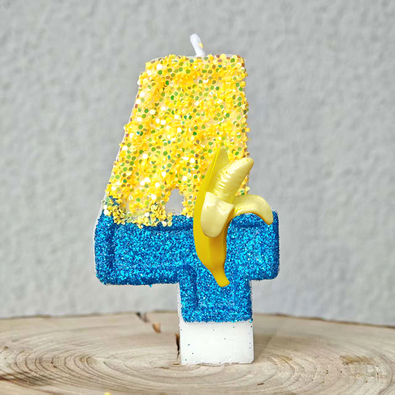 Cute Yellow Banana Man Candle  - đánh giá và giá Zebra Candle Supplies