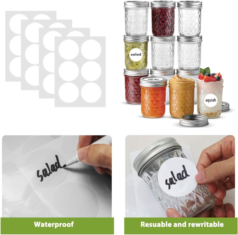 8 oz Mason Jars 24 Pack, Half  - đánh giá và giá Mason Jar 8Oz