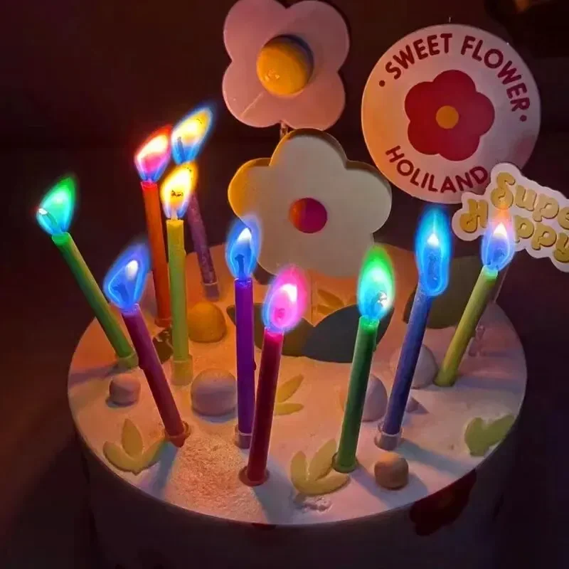 6pcs Colored Birthday Party Su - đánh giá và giá Zebra Candle Supplies