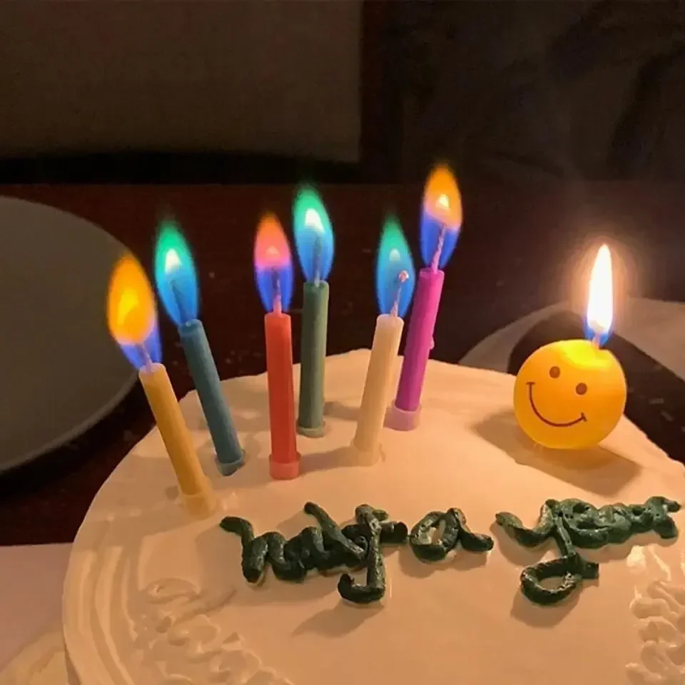 6pcs Colored Birthday Party Su - đánh giá và giá Zebra Candle Supplies