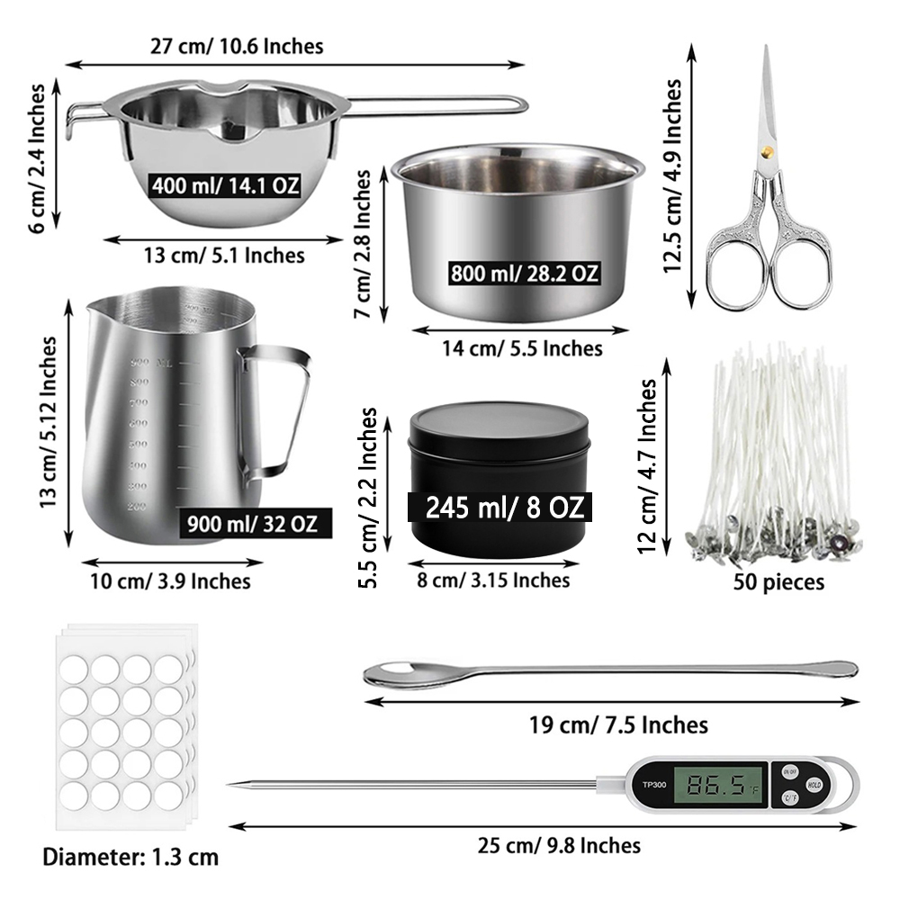 Glintmos DIY Candle Making Kit - đánh giá và giá Candle Making Supplies Usa