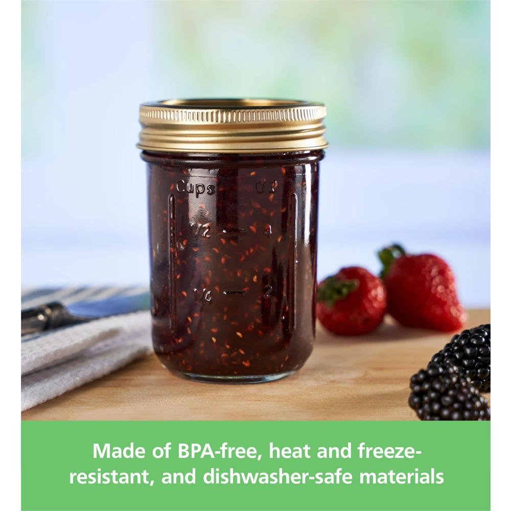 8 oz Mason Jars, Regular Mouth - đánh giá và giá Mason Jar 8Oz