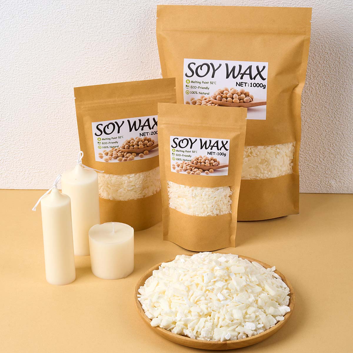 1 Pounds Pure White Soy Wax Fo - đánh giá và giá Candle Making Supplies Usa
