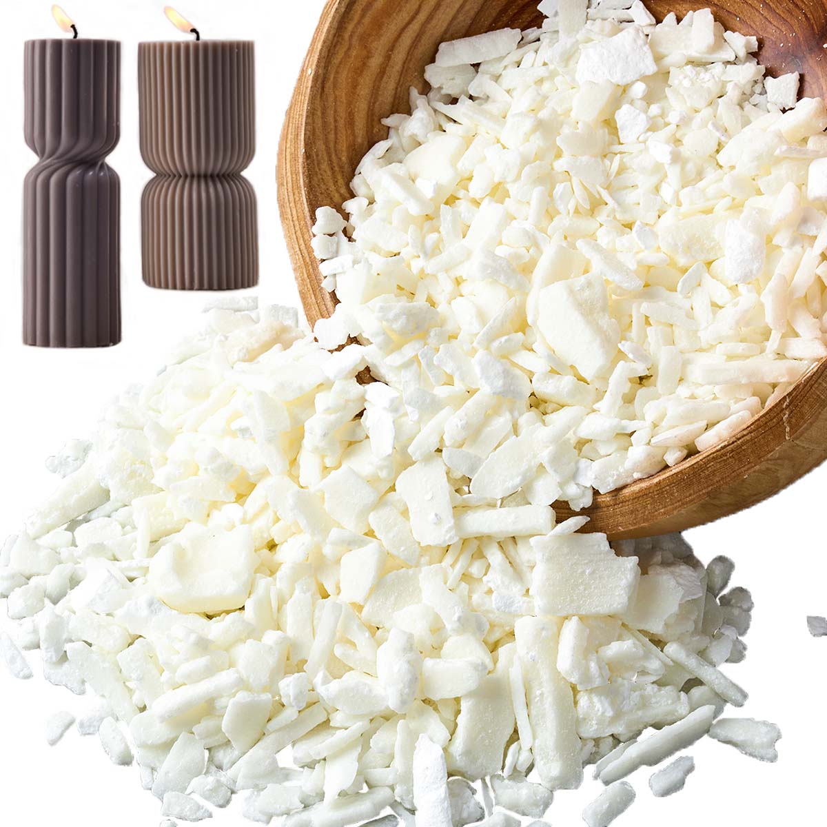 1 Pounds Pure White Soy Wax Fo - đánh giá và giá Candle Making Supplies Usa