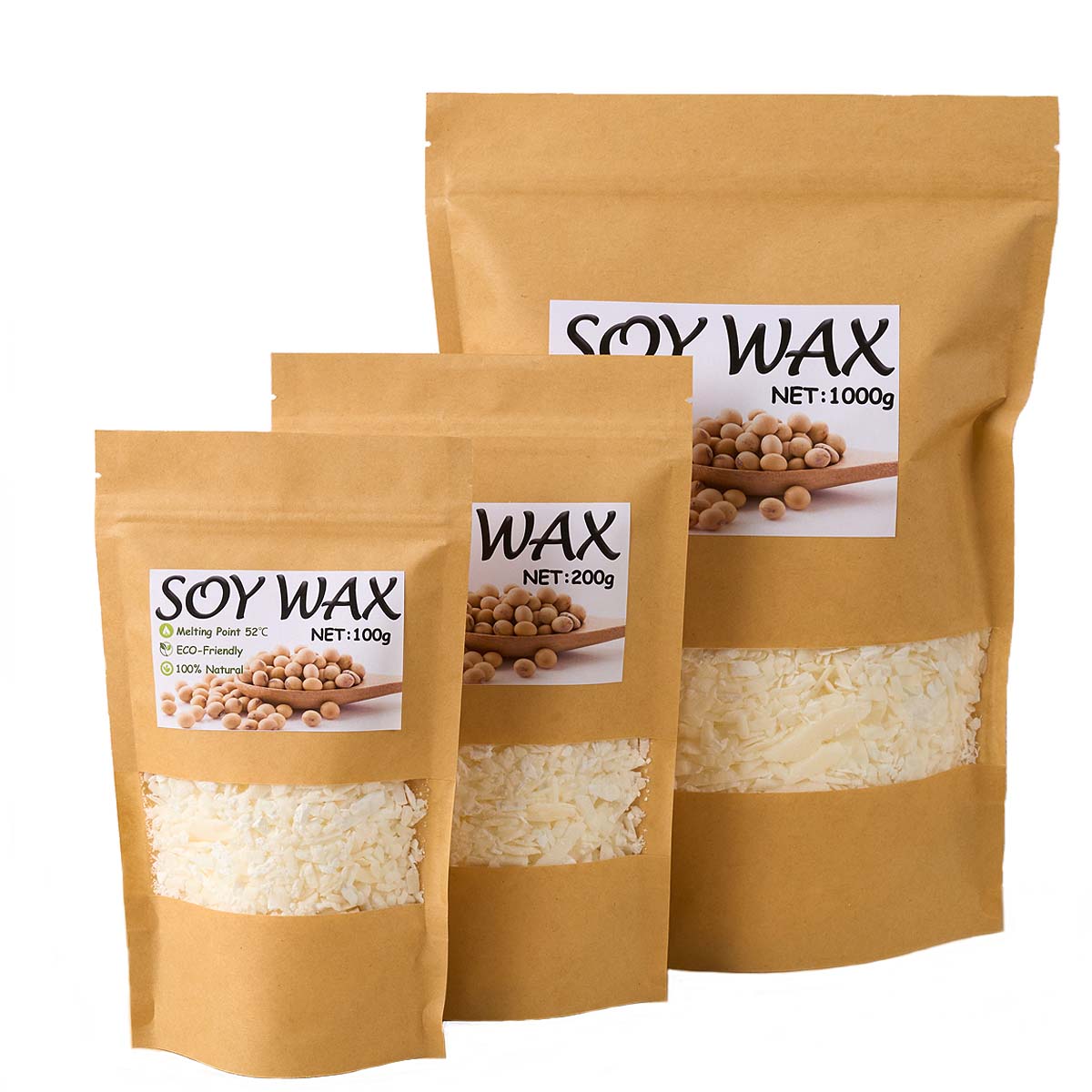 1 Pounds Pure White Soy Wax Fo - đánh giá và giá Candle Making Supplies Usa