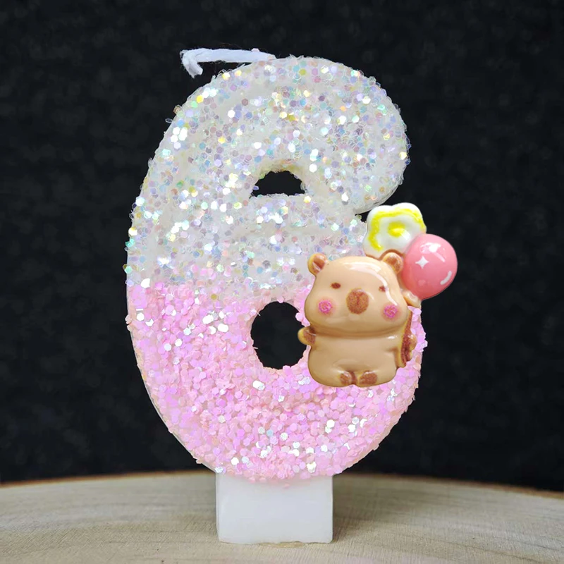 New Capybara Candles Cake Deco - đánh giá và giá Zebra Candle Supplies