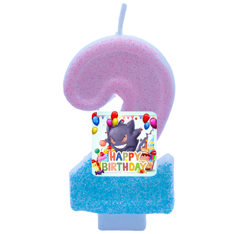 Pokemon Gengar Candles Themed  - đánh giá và giá Zebra Candle Supplies