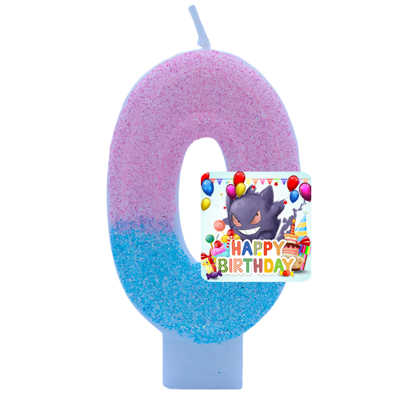 Pokemon Gengar Candles Themed  - đánh giá và giá Zebra Candle Supplies