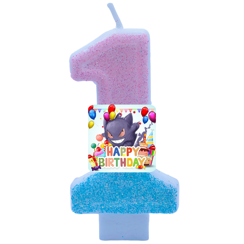 Pokemon Gengar Candles Themed  - đánh giá và giá Zebra Candle Supplies