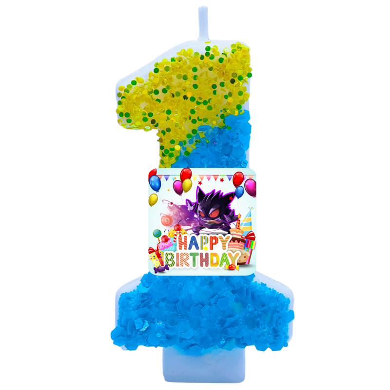 Pokemon Gengar Candles Themed  - đánh giá và giá Zebra Candle Supplies