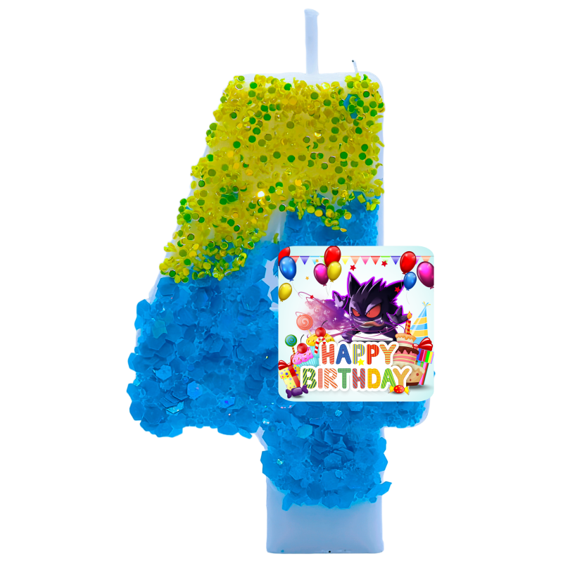 Pokemon Gengar Candles Themed  - đánh giá và giá Zebra Candle Supplies