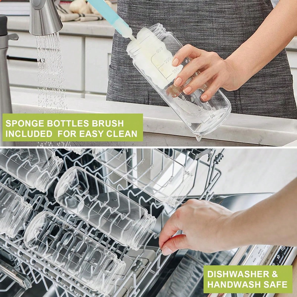8 Pack Glass Juice Bottles Mod - đánh giá và giá Mason Jar 8Oz