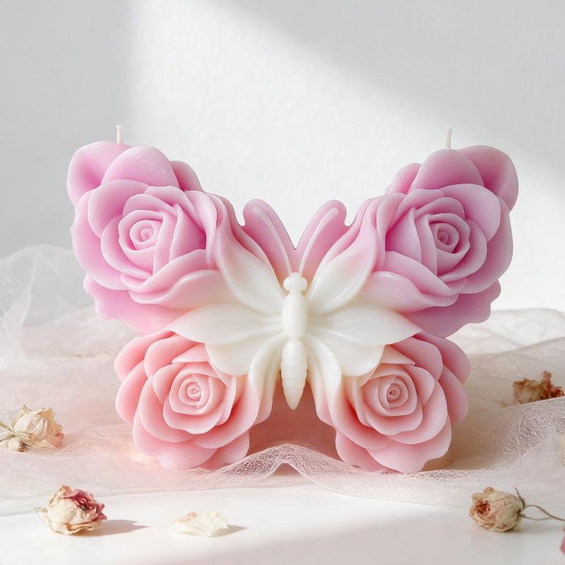 DIY Rose Butterfly Form Silico - đánh giá và giá Candle Making Supplies Usa