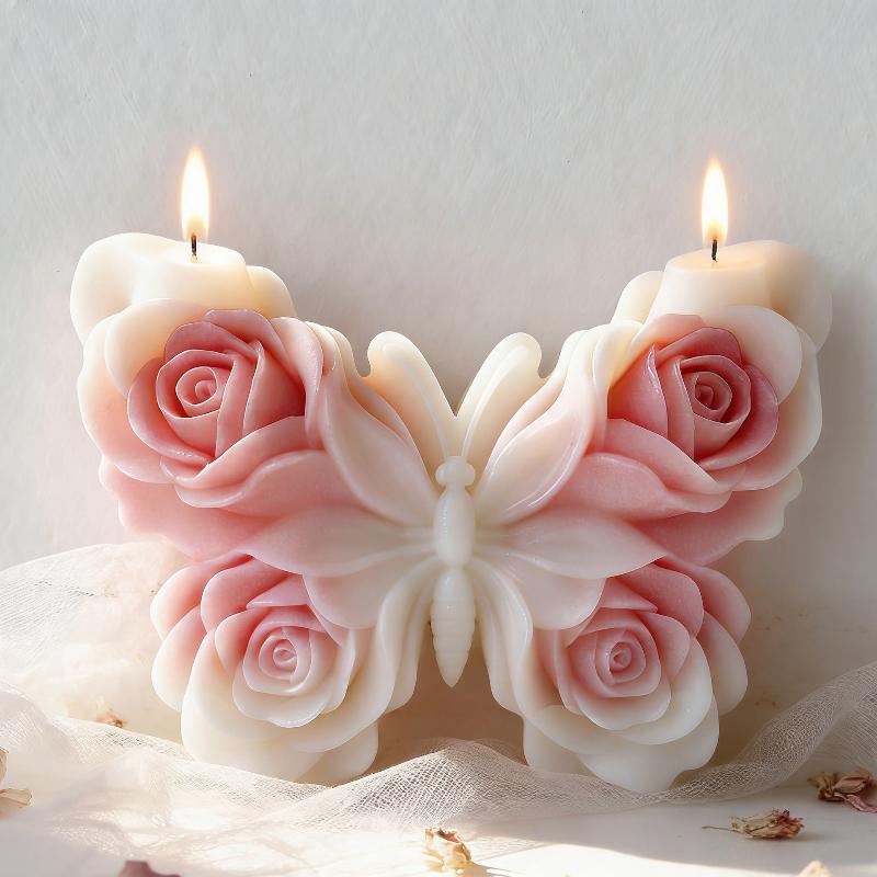 DIY Rose Butterfly Form Silico - đánh giá và giá Candle Making Supplies Usa