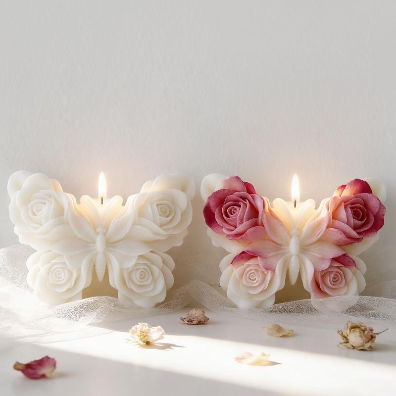 DIY Rose Butterfly Form Silico - đánh giá và giá Candle Making Supplies Usa