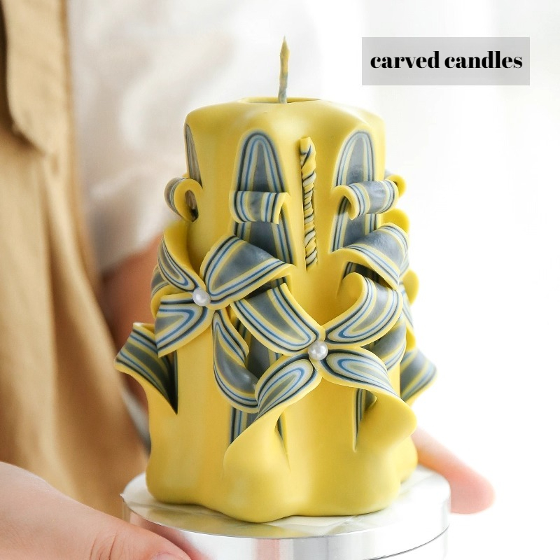 1KG Carved Scented Candle Raw  - đánh giá và giá Candle Making Supplies Usa