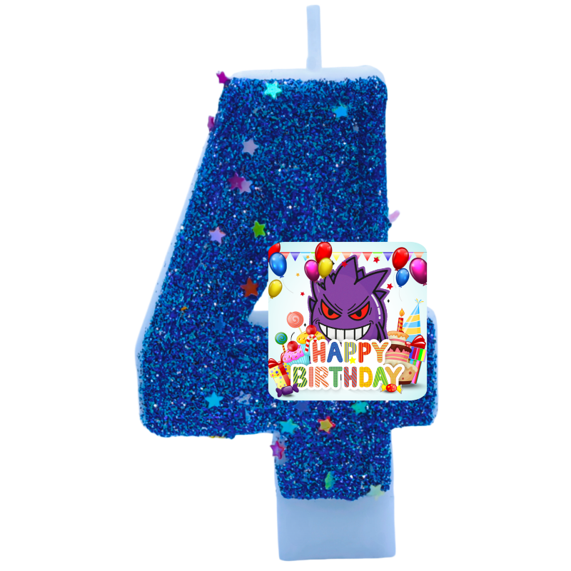 Pokemon Gengar Candles Themed  - đánh giá và giá Zebra Candle Supplies