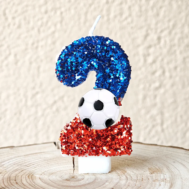 Football Candles Number 0-9 So - đánh giá và giá Zebra Candle Supplies